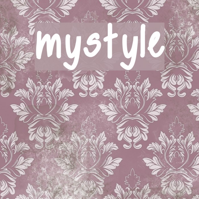 mystyle Font examples