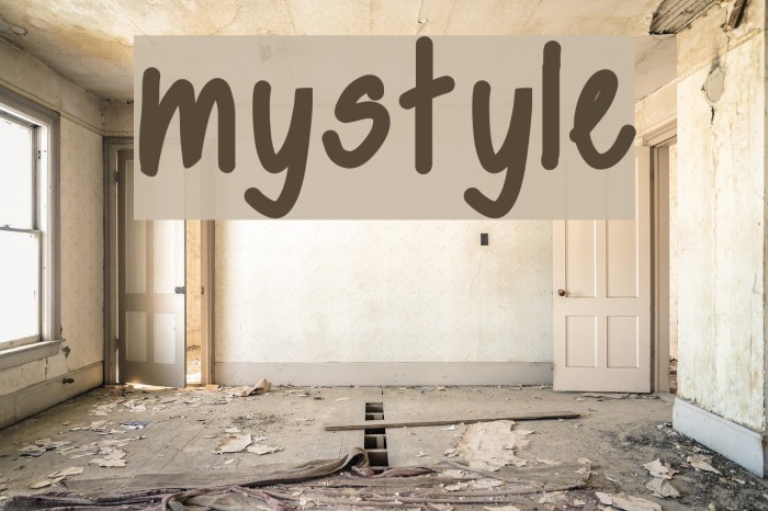 mystyle Font examples