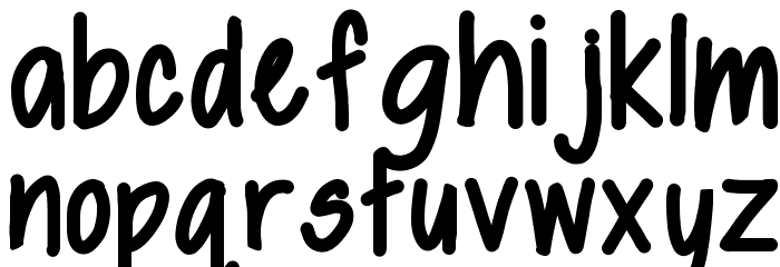 mystyle Font LOWERCASE