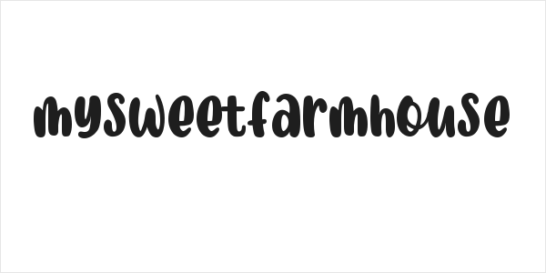 mysweetfarmhouse Logo