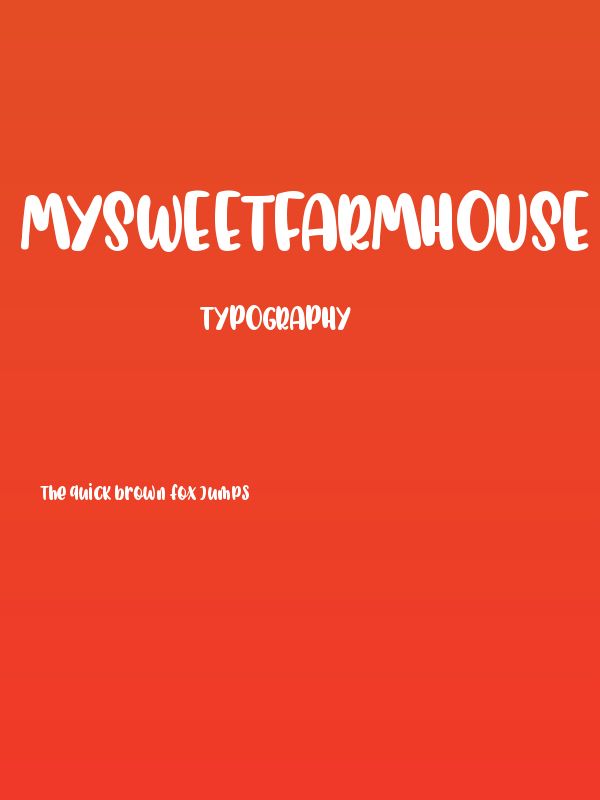 mysweetfarmhouse Poster