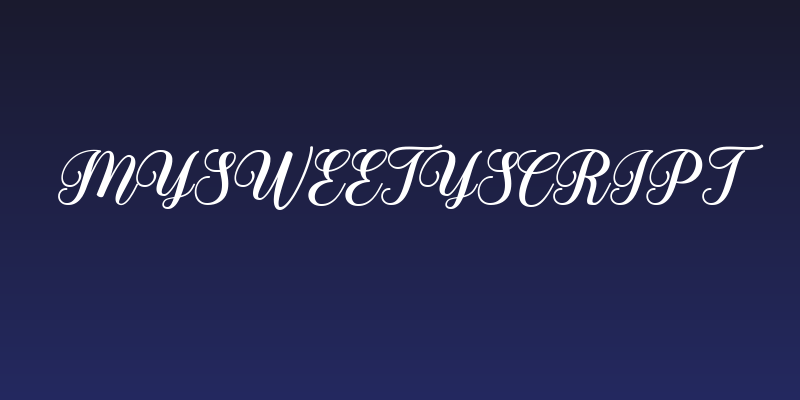 mysweetyScript Social Header