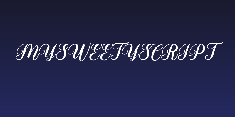 mysweetyScript Social Header