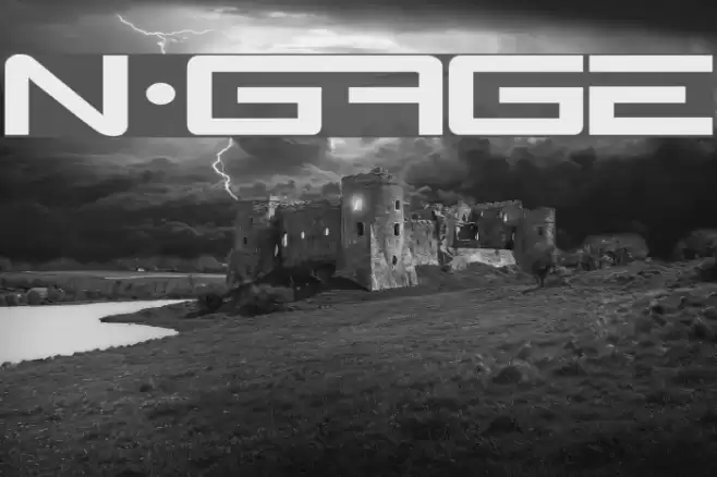 N-Gage Font examples