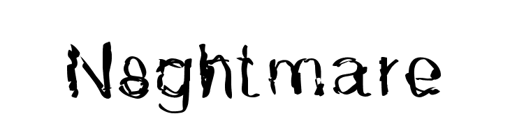 N8ghtmare  免费字体下载