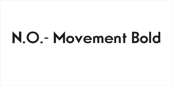 N.O.- Movement Bold Logo