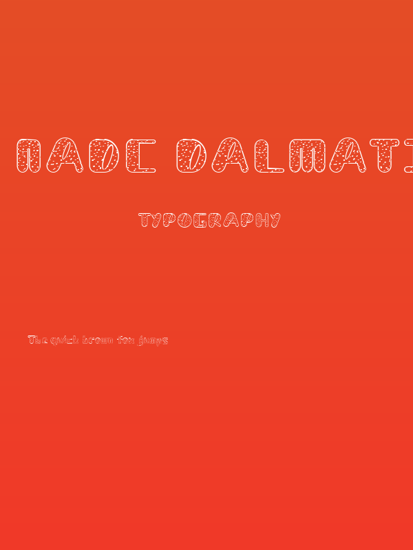 NADC Dalmatian Poster