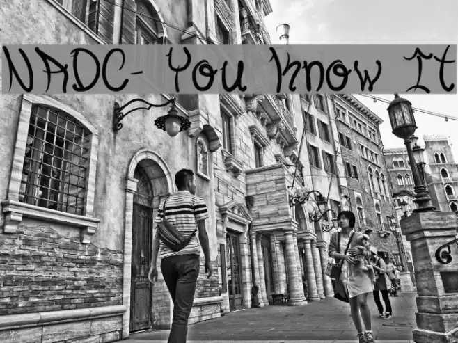 NADC- You Know It خط examples