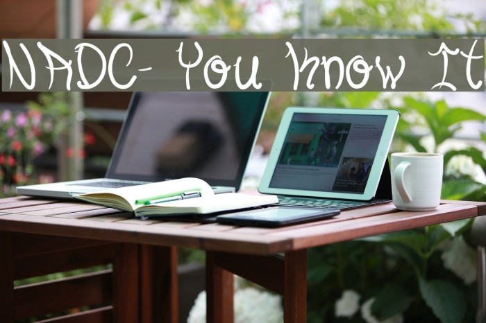 NADC- You Know It لخطوط تنزيل examples