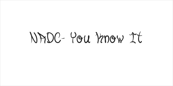 NADC- You Know It Logo