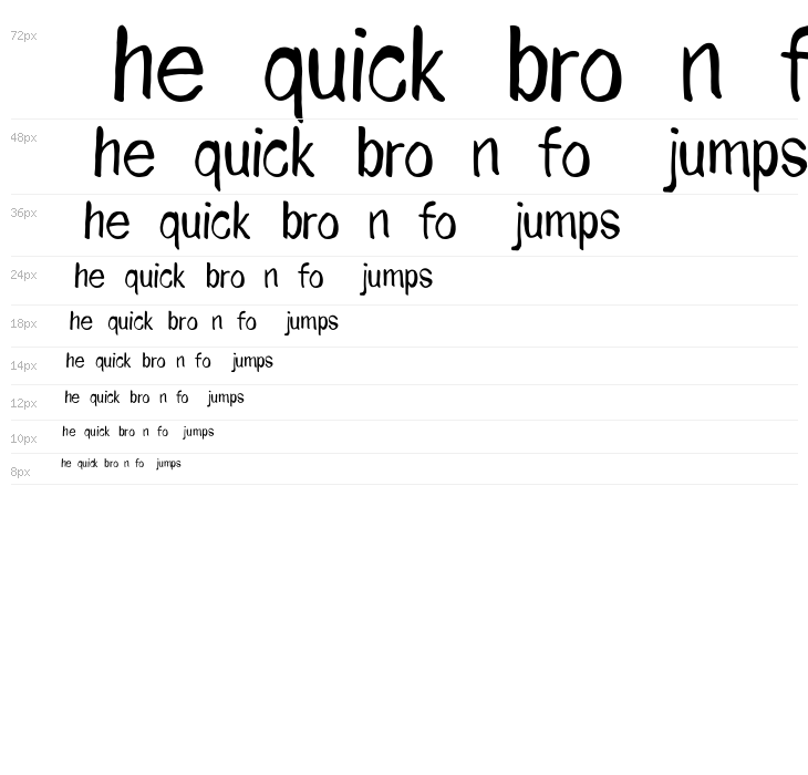 NADINE brush Waterfall