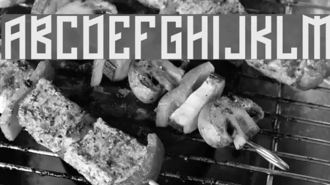 NAFTAlene フォント examples