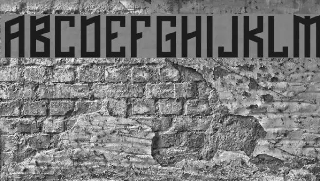 NAFTAlene フォント examples