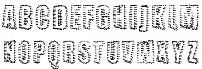 NAILED خط أحرف صغيرة