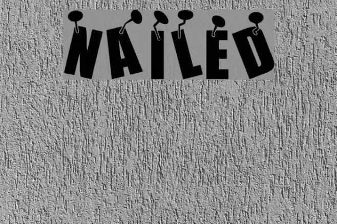 NAILED Font examples