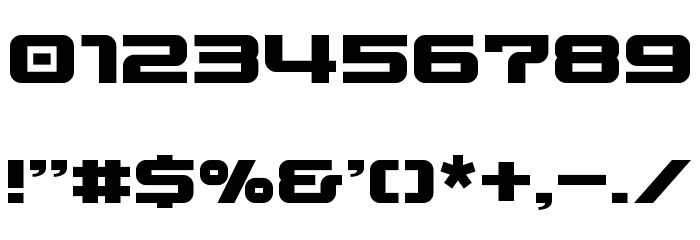 NAKAMURA Font OTHER CHARS