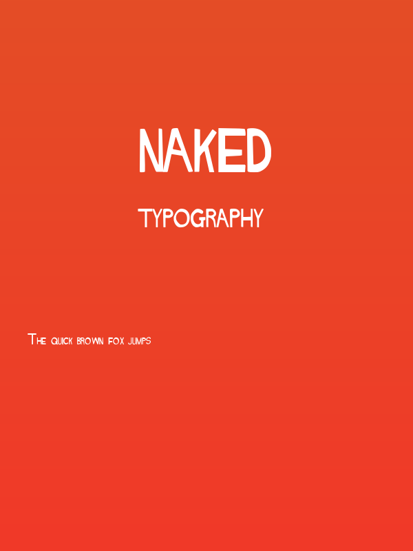 NAKED Poster