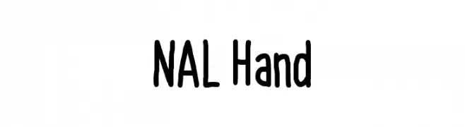 NAL Hand  Frei Schriftart Herunterladen