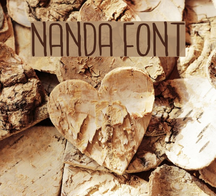 NANDA Font examples