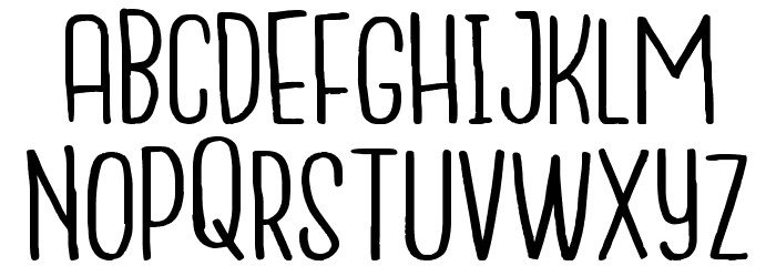 NANDA Font LOWERCASE