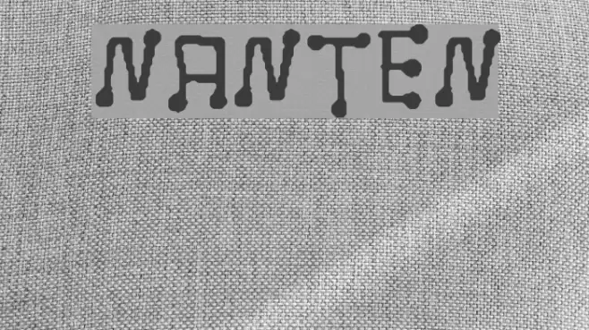 NANTEN Font examples