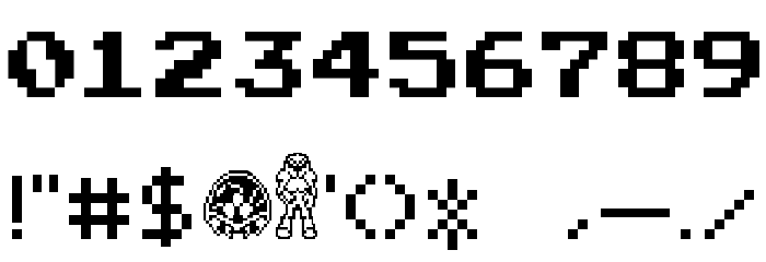 NARPASSWORD00000 Font OTHER CHARS