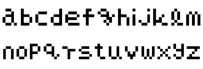NARPASSWORD00000 Font LOWERCASE