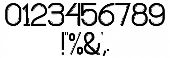 NARROW STREETS Font OTHER CHARS