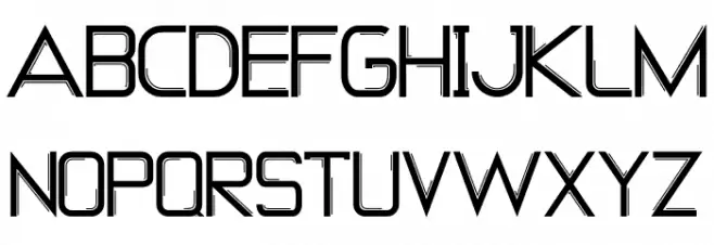 NARROW STREETS Шрифта ВЕРХНИЙ