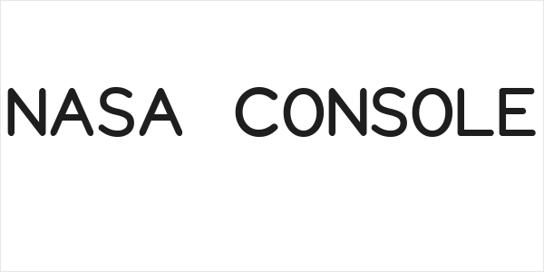 NASA CONSOLE Logo
