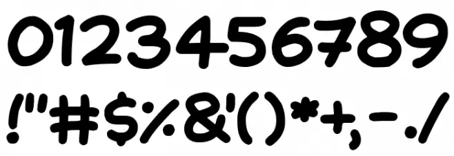 NATURAL SUGARS Font Alte caractere