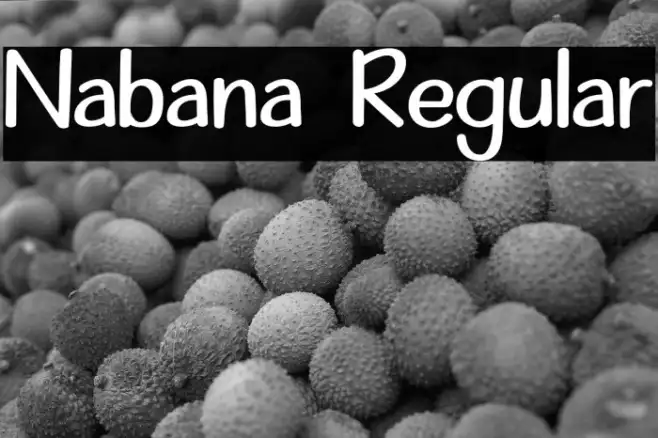 Nabana Regular Example 1