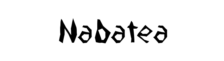 Nabatea  Frei Schriftart Herunterladen