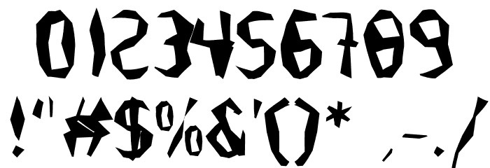 Nabatea Font OTHER CHARS