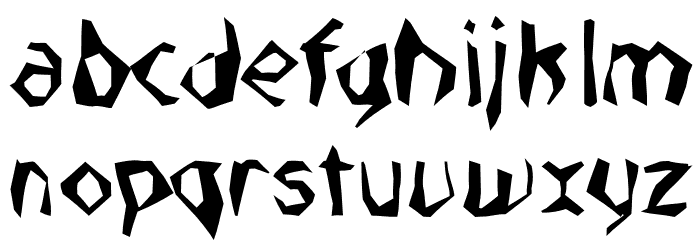 Nabatea Font LOWERCASE