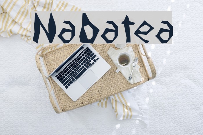 Nabatea फ़ॉन्ट examples