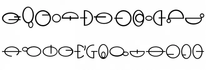Naboo 字体 大写
