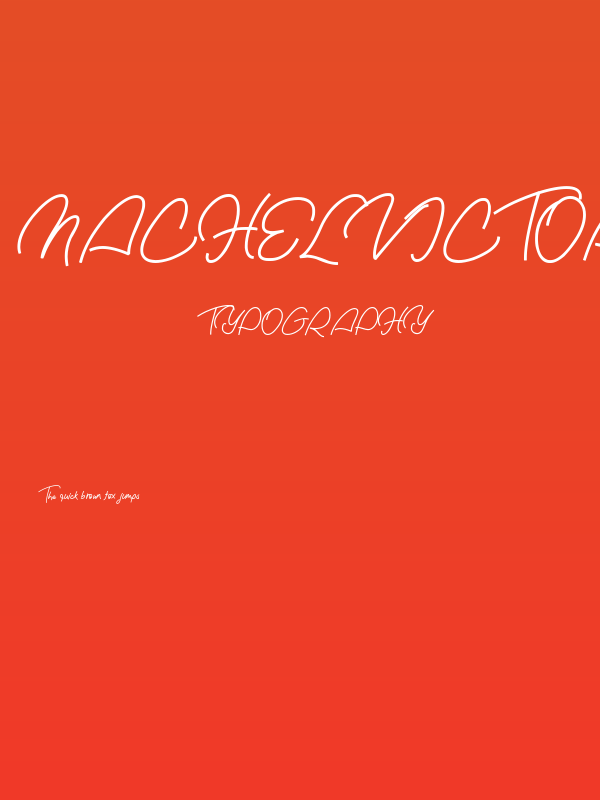 Nachel Victoria Poster