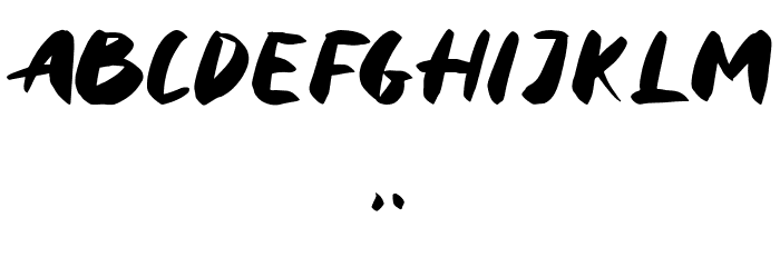 Nachi Font OTHER CHARS