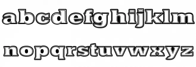 Nacimiento ExtraBold フォント 小文字