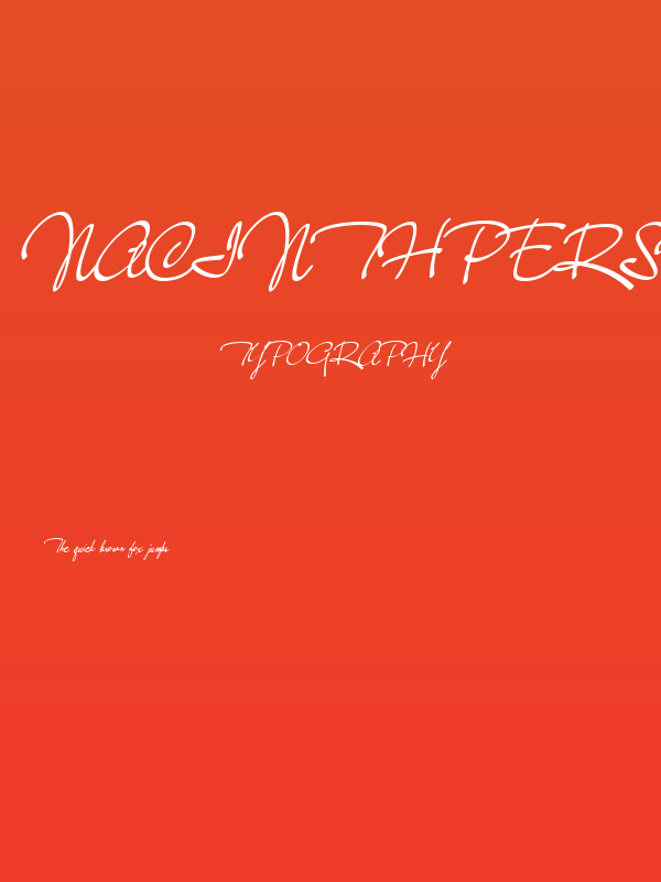 NacinthPERSONALUSE-Bold Poster