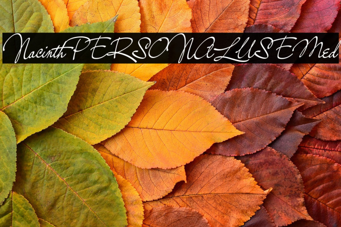 NacinthPERSONALUSEMed Example 1