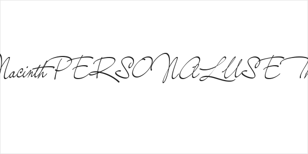 NacinthPERSONALUSEThin Logo