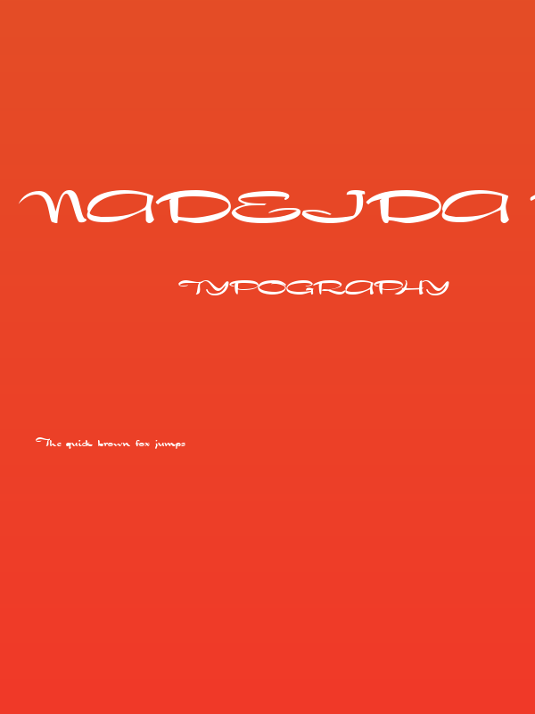 Nadejda Bold Poster