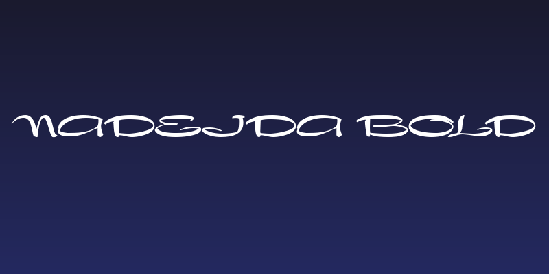 Nadejda Bold Social Header