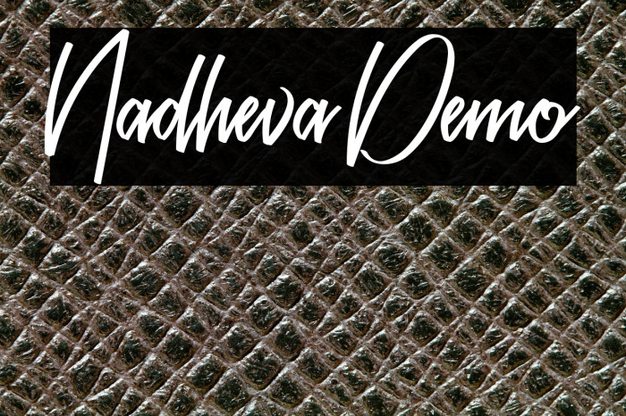 Nadheva Demo Example 2