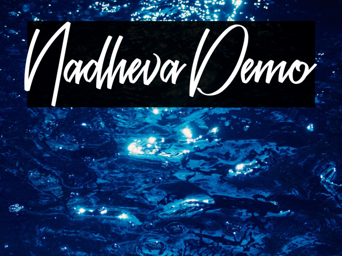 Nadheva Demo Example 3