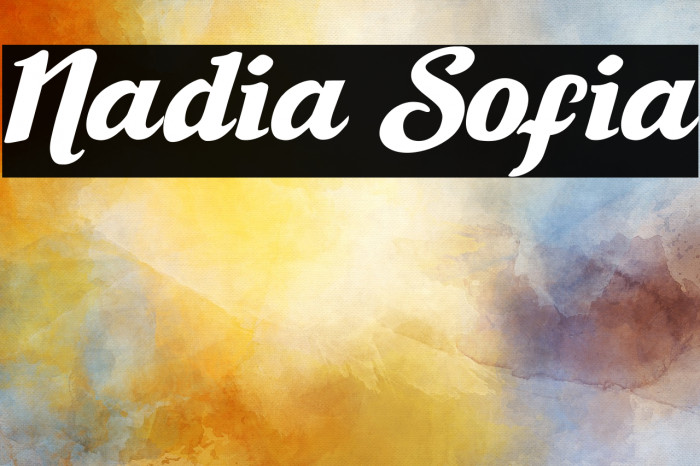 Nadia Sofia Example 2