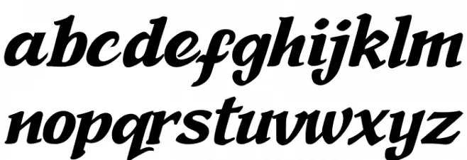 Nadia Sofia Font LOWERCASE