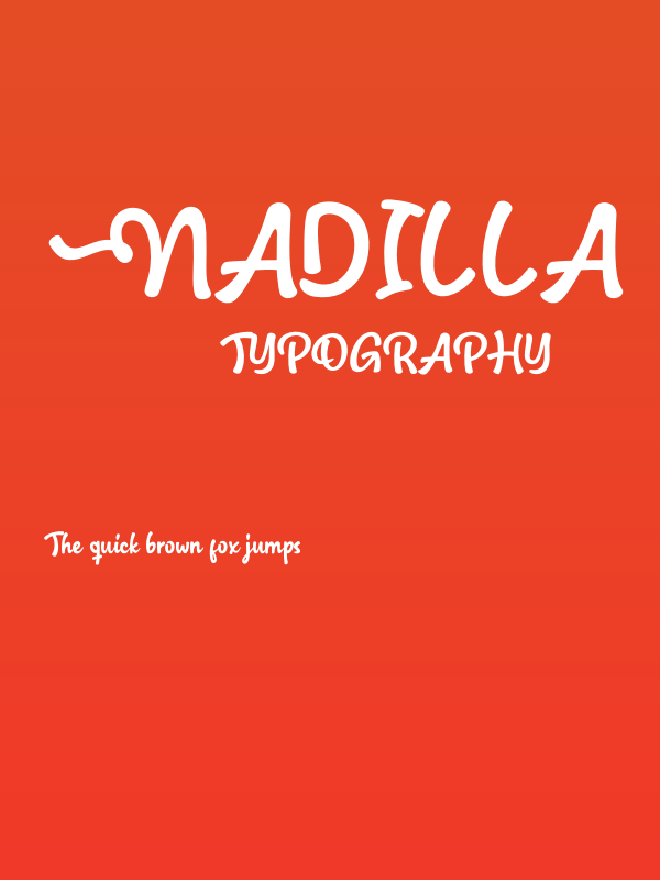 Nadilla Poster